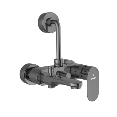 Picture of Single Lever Wall Mixer 3-in-1 System - Black Chrome