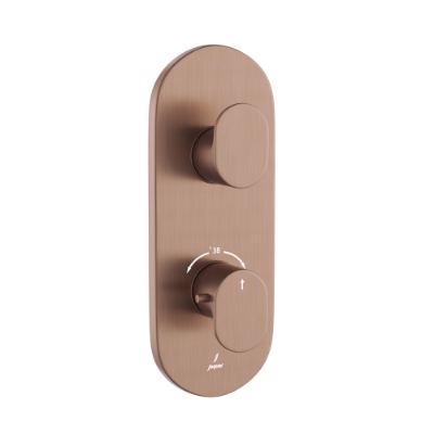 Picture of Thermostatic Shower Mixer - Antique Copper