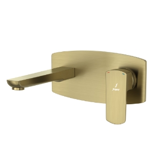 Picture of Exposed Part Kit of Single Lever Basin Mixer Wall Mounted - Antique Bronze