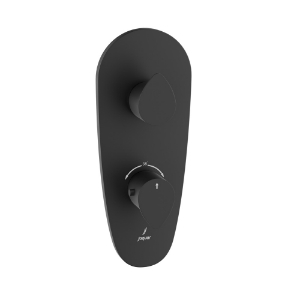 Picture of Thermostatic Shower Mixer - Black Matt