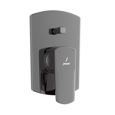 Picture of Single Lever Exposed Parts Kit of Diverter - Black Chrome