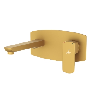 Picture of Exposed Part Kit of Single Lever Basin Mixer Wall Mounted - Gold Matt PVD