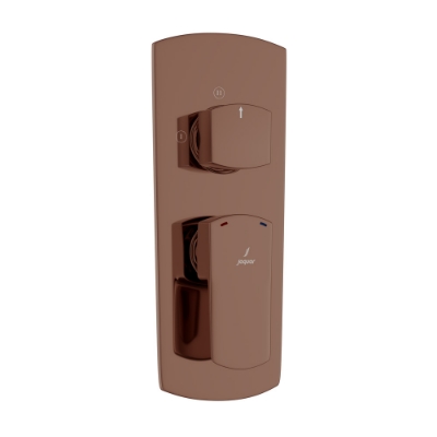 Picture of Aquamax Exposed Part Kit of Single Lever Shower Mixer - Blush Gold Bright PVD