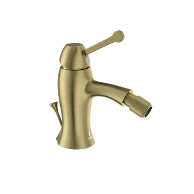 Picture of Single Lever 1-Hole Bidet Mixer with Popup Waste System - Antique Bronze