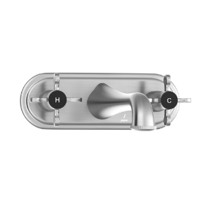 Picture of Two Concealed Stop Cocks - Stainless Steel