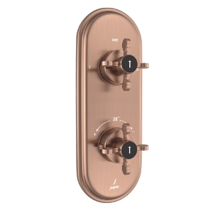 Picture of Aquamax Thermostatic Shower Mixer - Antique Copper