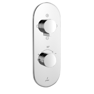 Picture of Aquamax Exposed Part Kit of Thermostatic Shower Mixer with 3-way diverter - Chrome