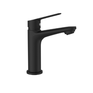 Picture of Single Lever Basin Mixer  - Black Matt