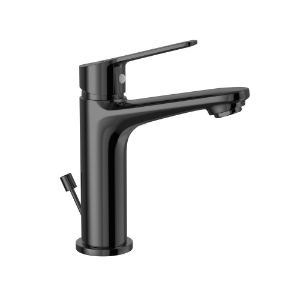 Picture of Single Lever Basin Mixer - Black Chrome