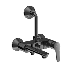 Picture of Single Lever Wall Mixer 3-in-1 System - Black Chrome
