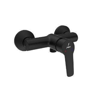 Picture of Single Lever Exposed Shower Mixer  - Black Matt