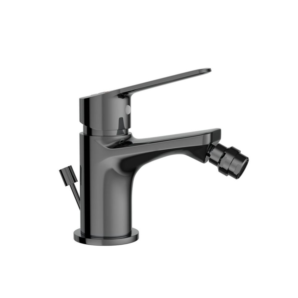 Picture of Single Lever 1-Hole Bidet Mixer - Black Chrome