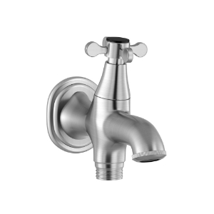 Picture of 2-Way Bib Cock - Stainless Steel