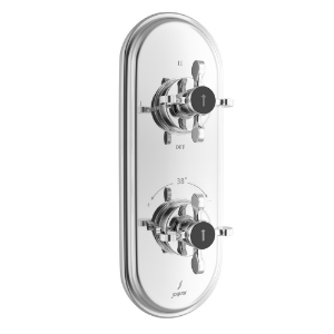 Picture of Aquamax Exposed Part Kit of Thermostatic Shower Mixer with 3-way diverter - Chrome